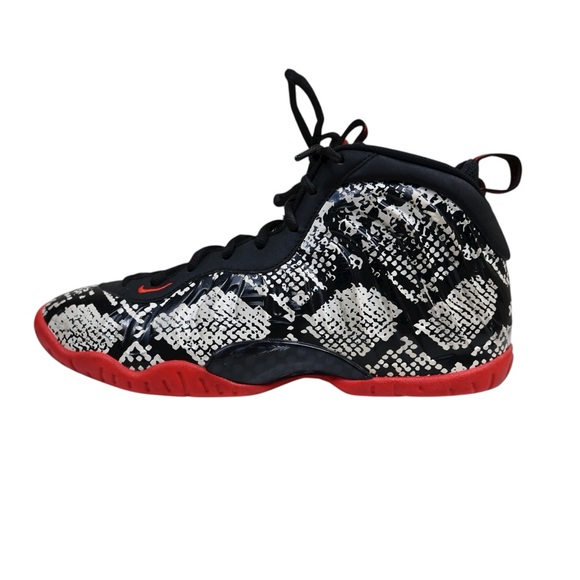 Nike 7 Youth Air Foamposite One Albino Snakeskin Sneaker
